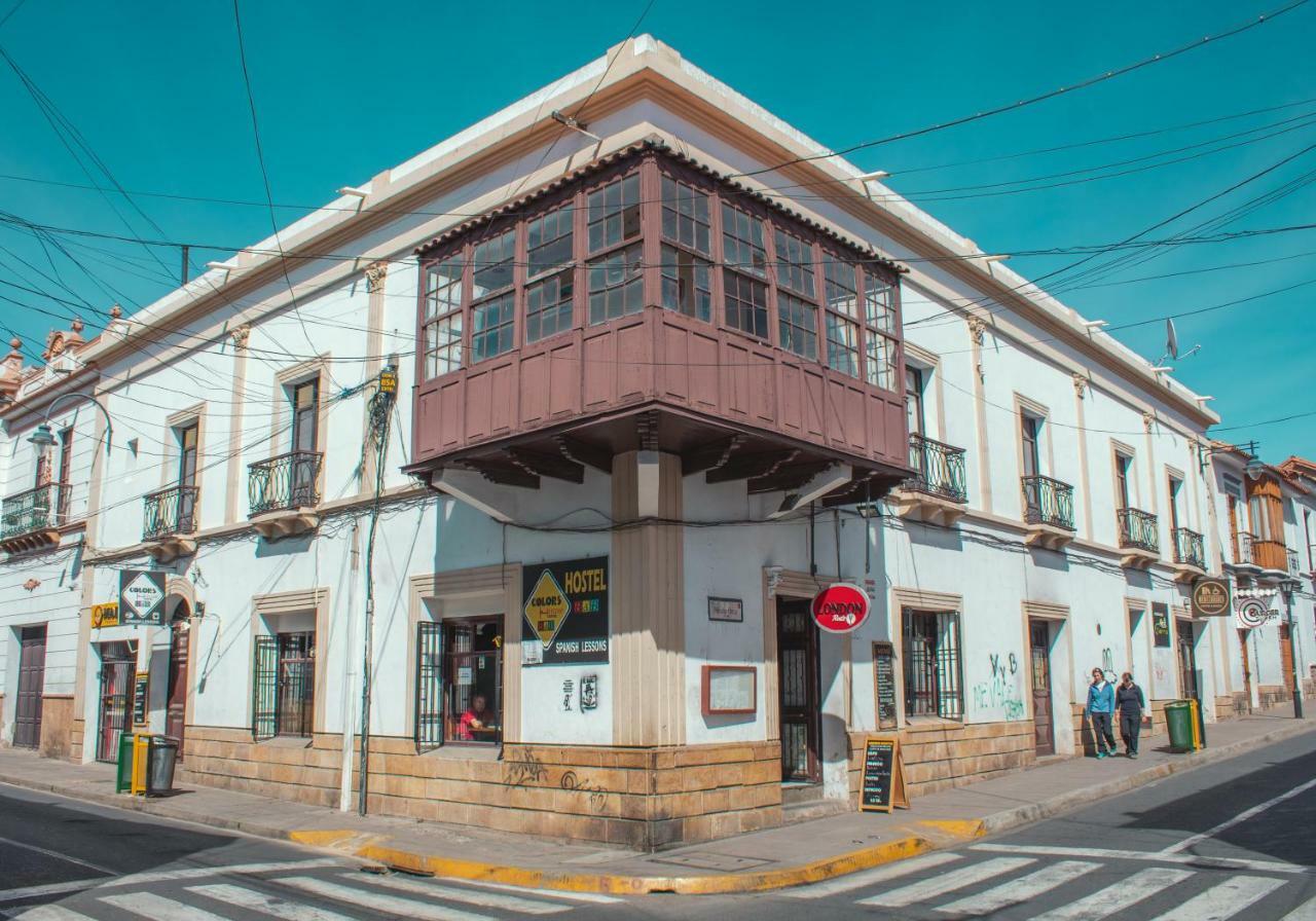 Colors House Hostel Sucre Exterior photo